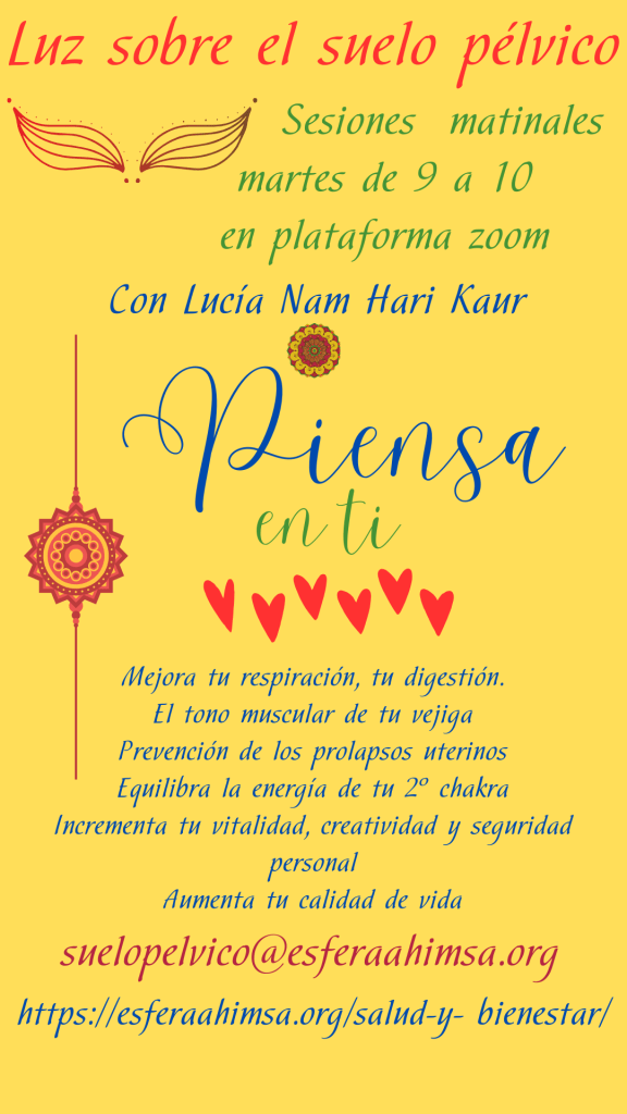 Luz sobre el suelo pélvico